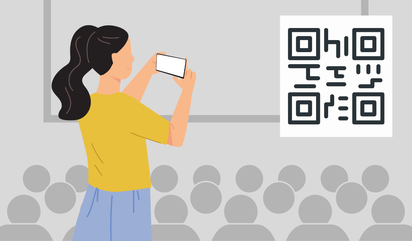 QR code for academic conferences